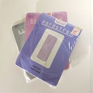 Nordstrom Vintage 1980's Multicolor Pantyhose In Original Package Lot